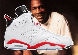 White Infrared Air Jordan 6 2026