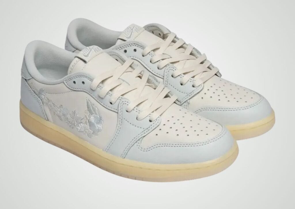 Air Jordan 1 Low Floral Swoosh IF4391-100