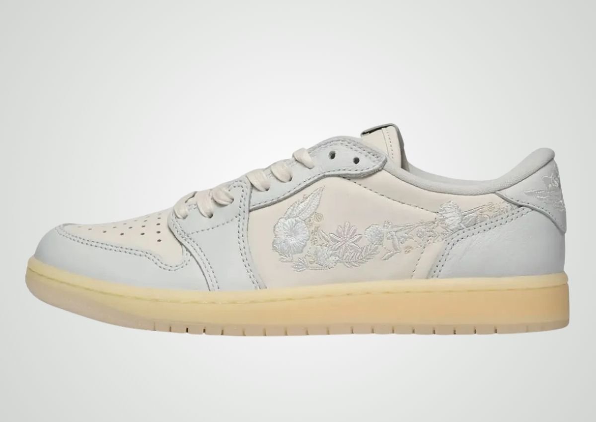 blue and white jordans at foot locker