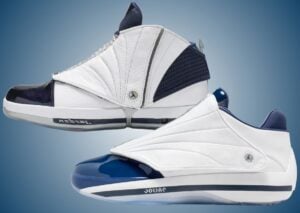 Air Jordan 4016 White Midnight Navy