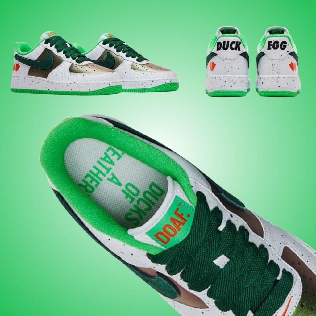 Ducks of a Feather DOAF Nike Air Force 1 Low Egg or Duck