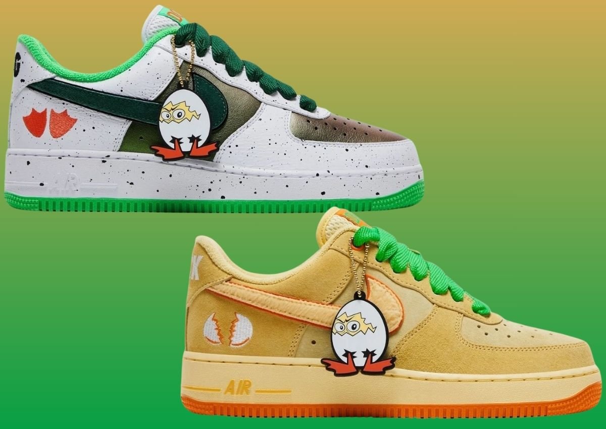 Ducks of a Feather x Nike Air Force 1 Low “Egg or Duck” and “Duck or Egg” Releases November 2025