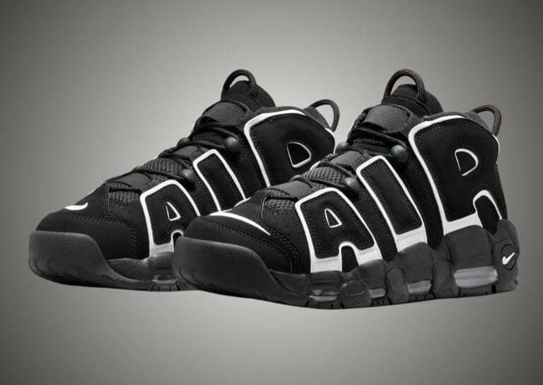 Nike Air More Uptempo OG Black White 2026 FV2291-001
