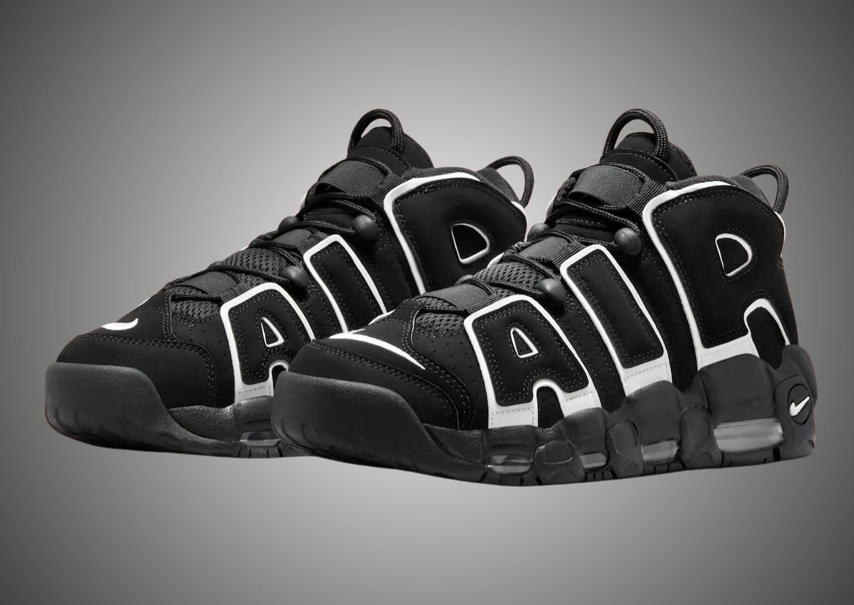 Nike Air More Uptempo OG “Black White” Returns Fall 2026