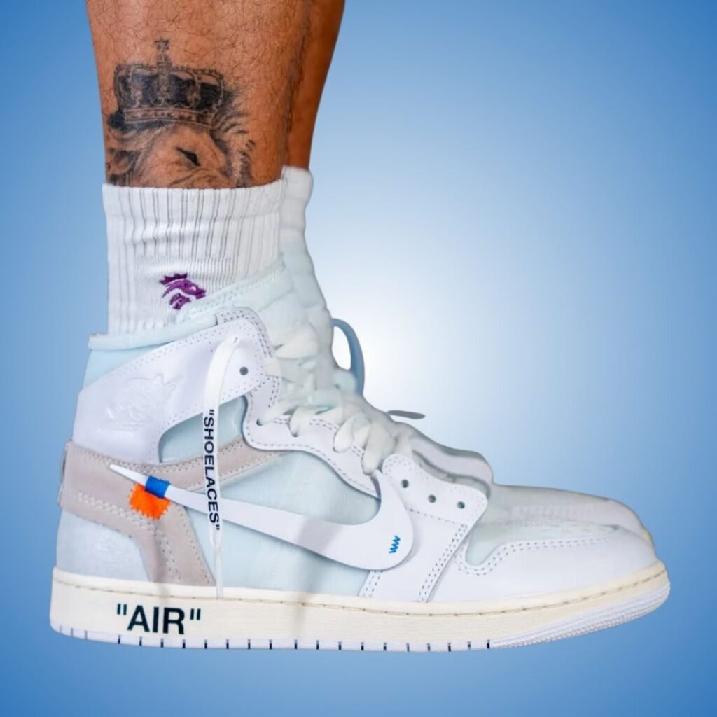 Virgil Abloh Archive Off-White Air Jordan 1 Alaska 2026 On-Feet