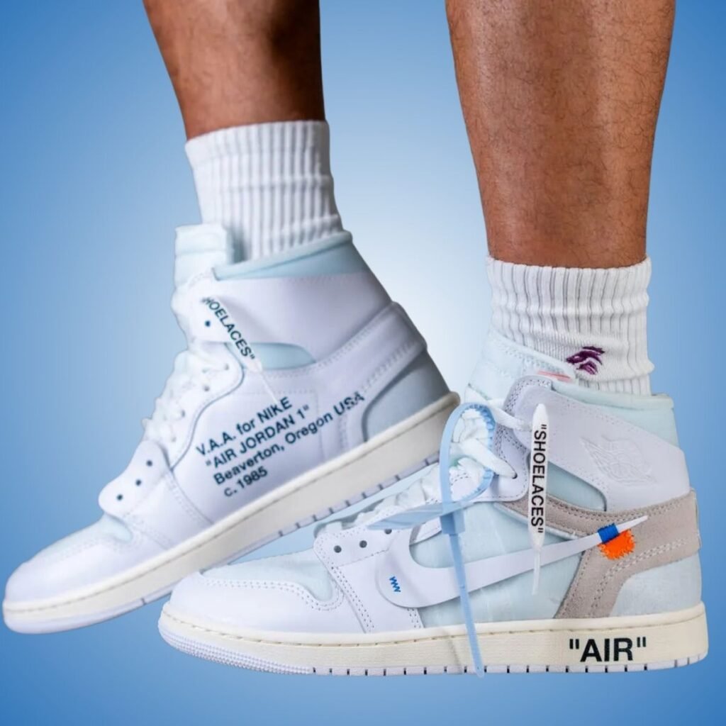 Virgil Abloh Archive Off-White Air Jordan 1 Alaska 2026 On-Feet