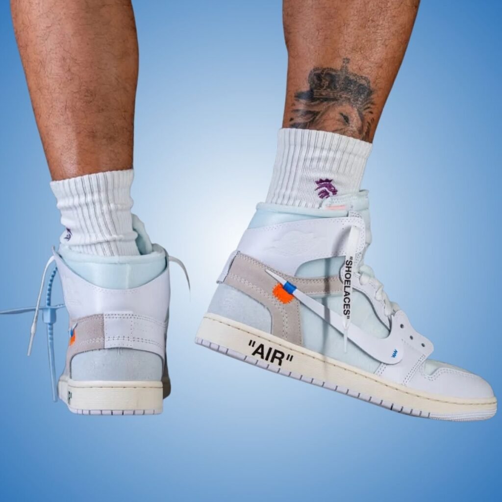 Virgil Abloh Archive Off-White Air Jordan 1 Alaska 2026 On-Feet