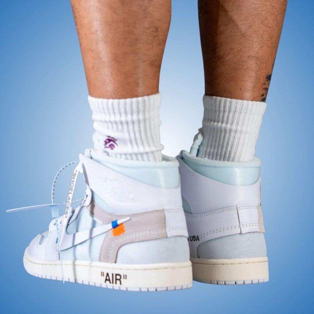 Virgil Abloh Archive Off-White Air Jordan 1 Alaska 2026 On-Feet