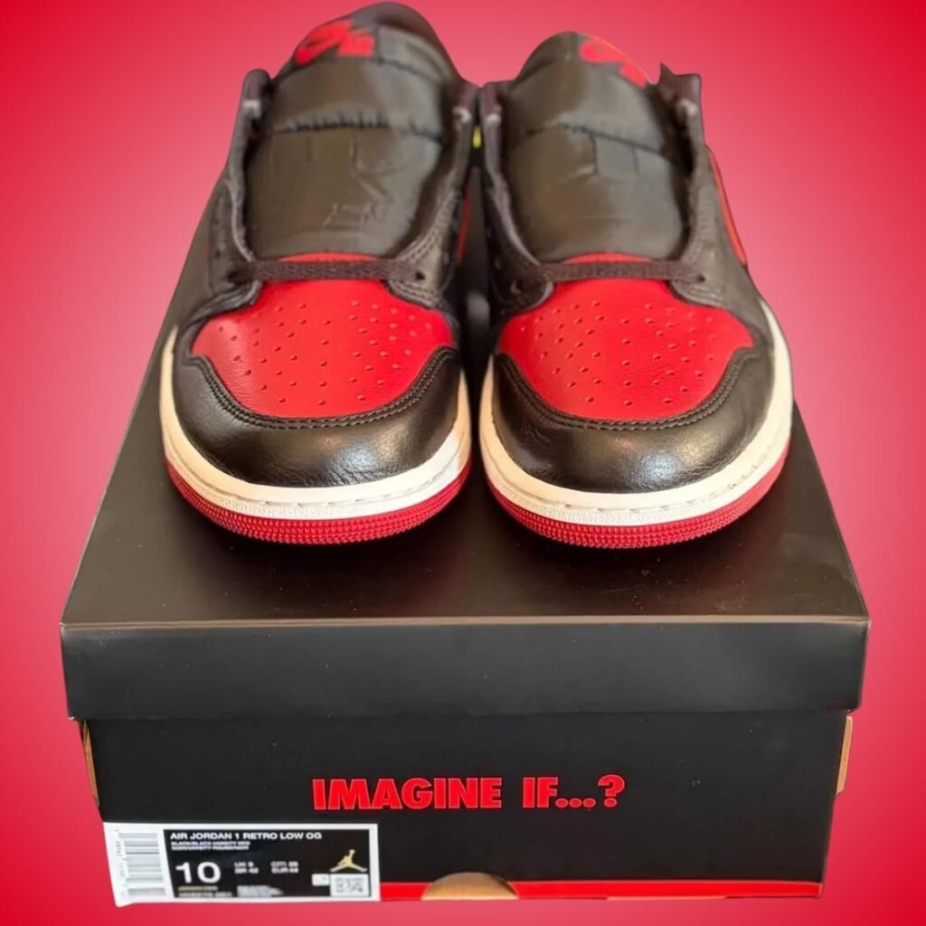 Air Jordan 1 Low OG Banned 2026 IW6276-001
