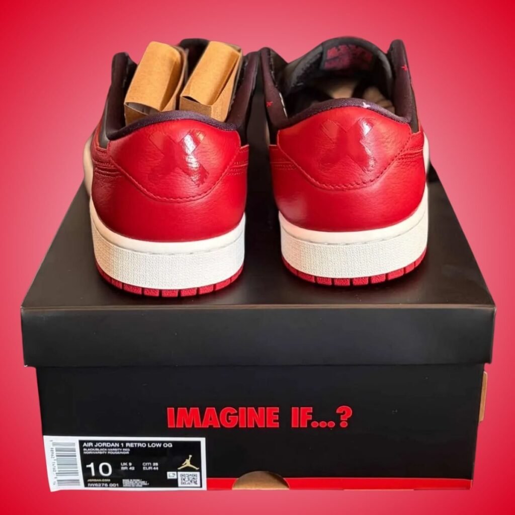 Air Jordan 1 Low OG Banned 2026 IW6276-001