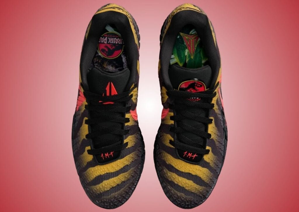 Jurassic Park Nike Ja 3 Raptor Anthracite IU7240-001