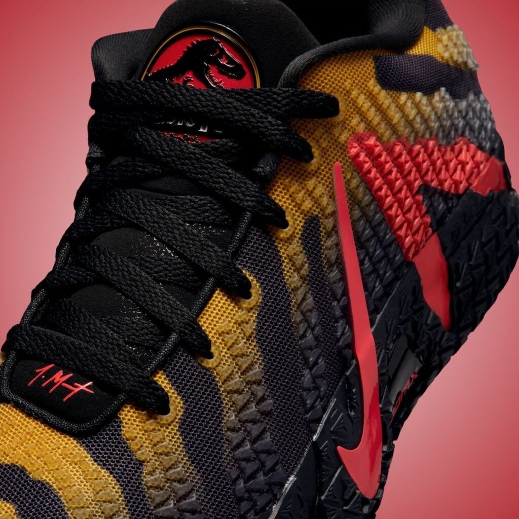 Jurassic Park Nike Ja 3 Raptor Anthracite IU7240-001