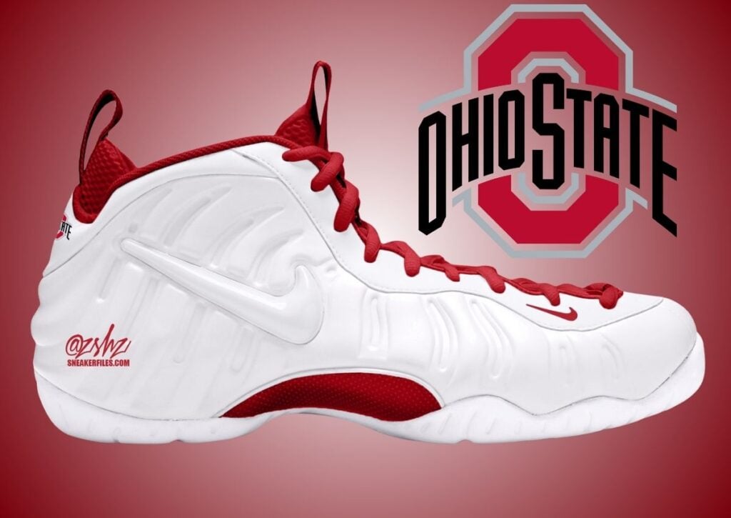 Nike Air Foamposite Pro Ohio State IX2094-100