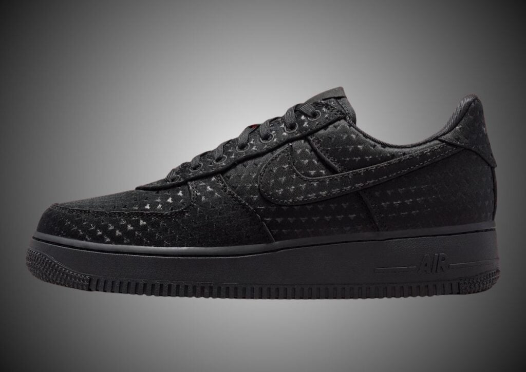 Nike Air Force 1 Low Valentines Day Triple Black IQ9965-001