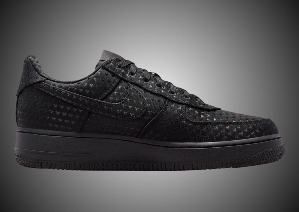 Nike Air Force 1 Low Valentines Day Triple Black IQ9965-001