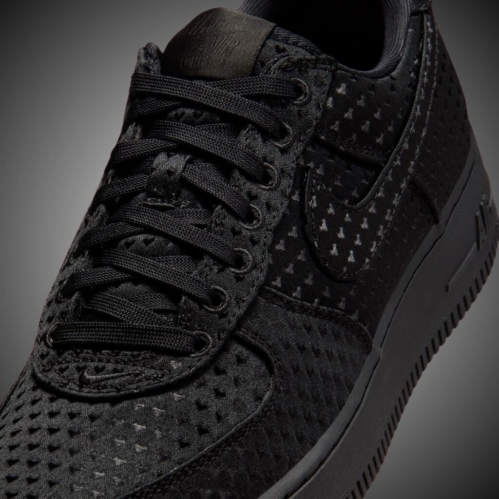 Nike Air Force 1 Low Valentines Day Triple Black IQ9965-001