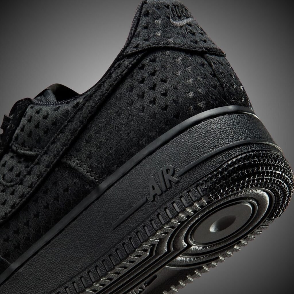 Nike Air Force 1 Low Valentines Day Triple Black IQ9965-001