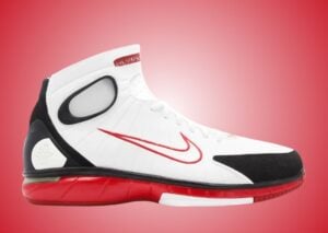 Nike Air Zoom Huarache 2K4 White Varsity Red Black 2026 IV3782-100