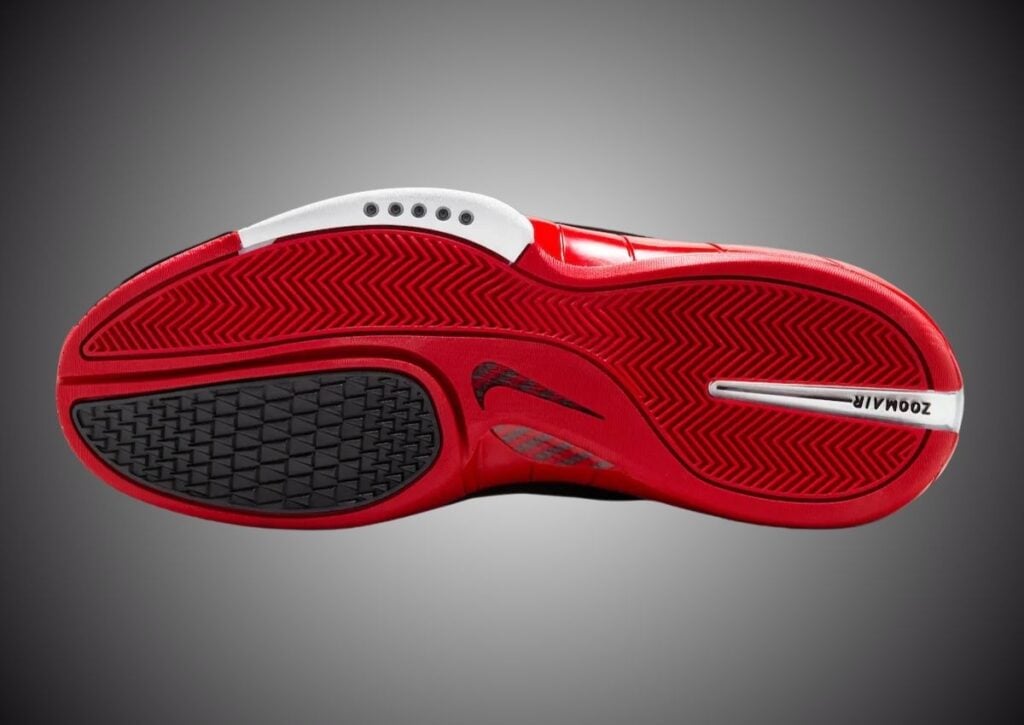 Nike Hurache 2K4 White Varsity Red Black IV3782-100