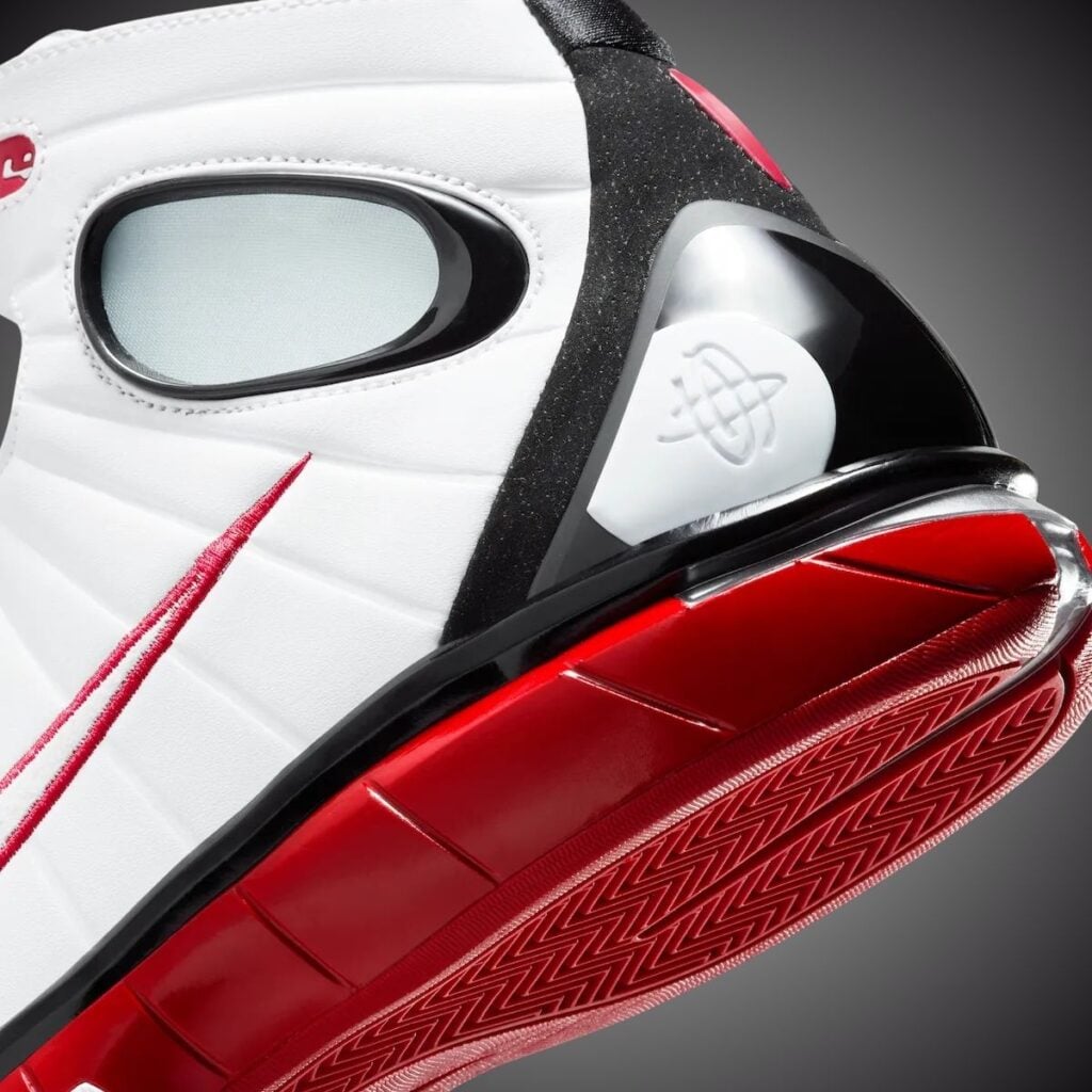 Nike Hurache 2K4 White Varsity Red Black IV3782-100