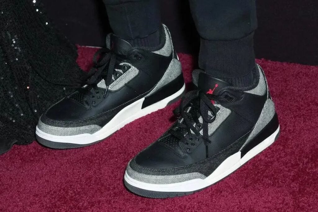 Spike Lee Levis Air Jordan 3 Black Denim