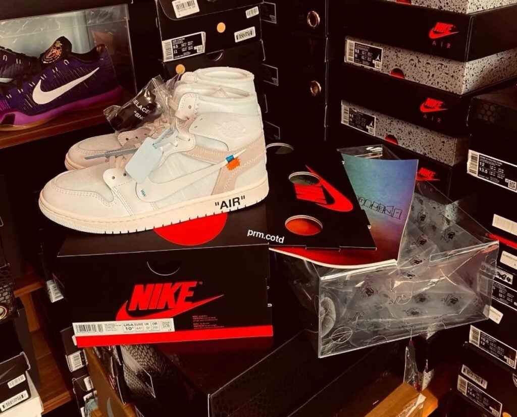 Virgil Abloh Archive Air Jordan 1 Shoxbox Packaging