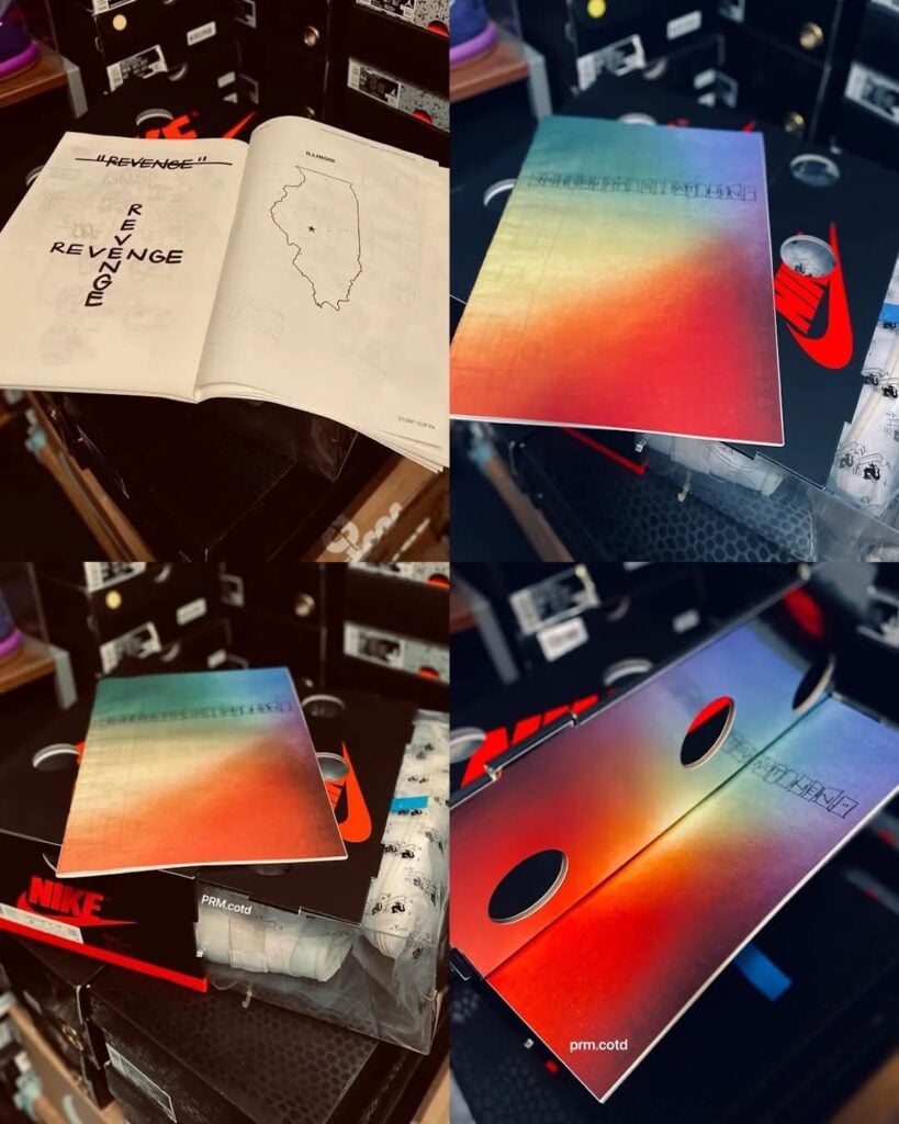 Virgil Abloh Archive Off-White Air Jordan 1 Alaska Shoxbox Packaging