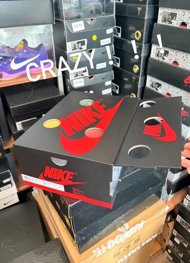 Virgil Abloh Archive Off-White Air Jordan 1 Alaska Shoxbox Packaging