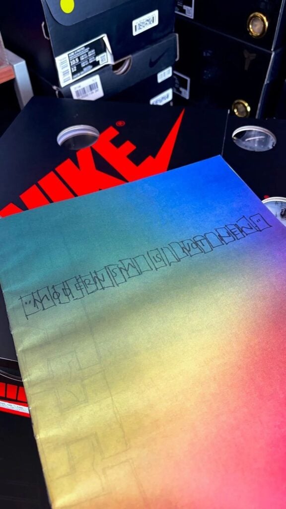 Virgil Abloh Archive Off-White Air Jordan 1 Alaska Shoxbox Packaging