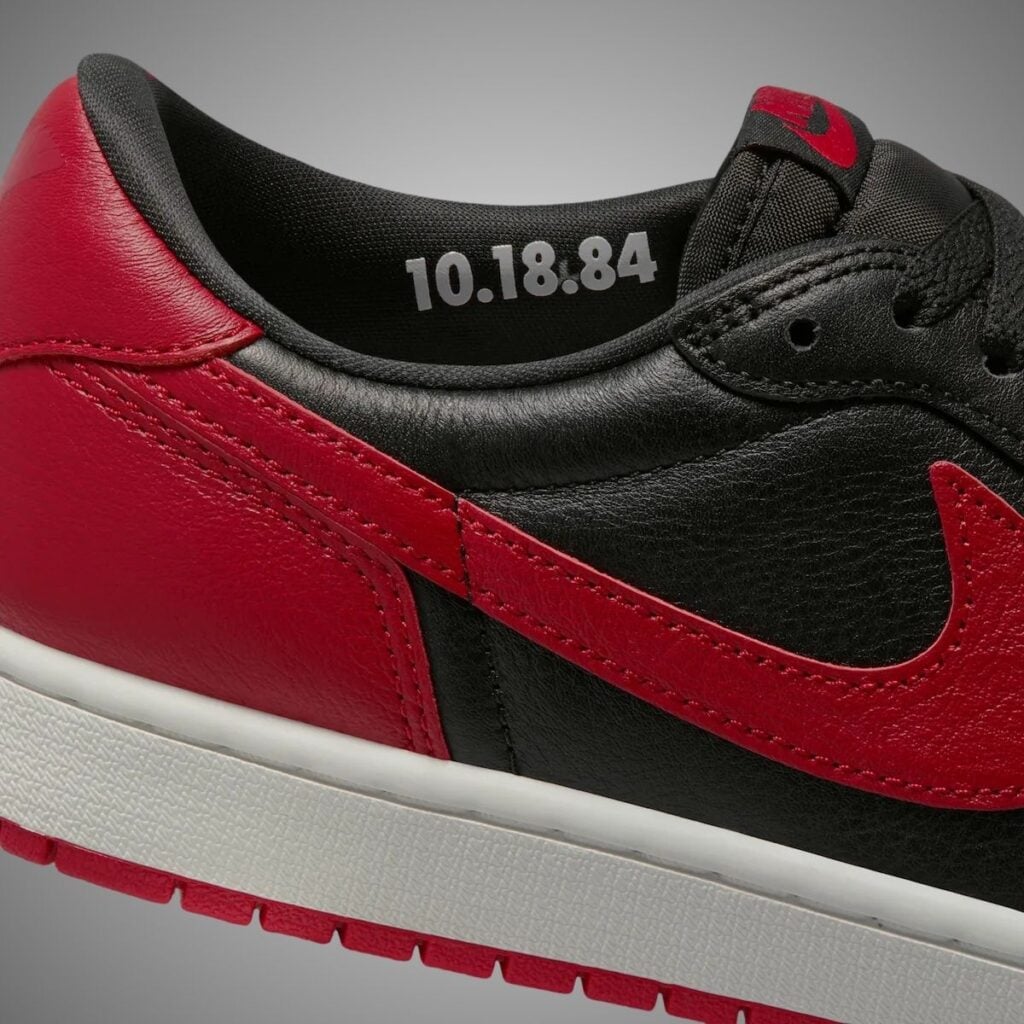 Air Jordan 1 Low OG Banned Bred IW6276-001 Release Info