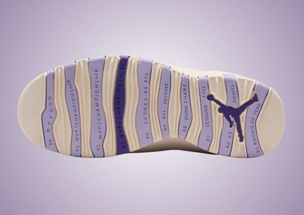 Air Jordan 10 Hydrangeas Wild Grape IQ0388-101