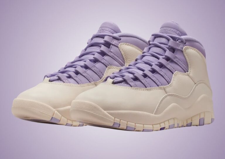 Air Jordan 10 Hydrangeas Wild Grape IQ0388-101 | SneakerFiles