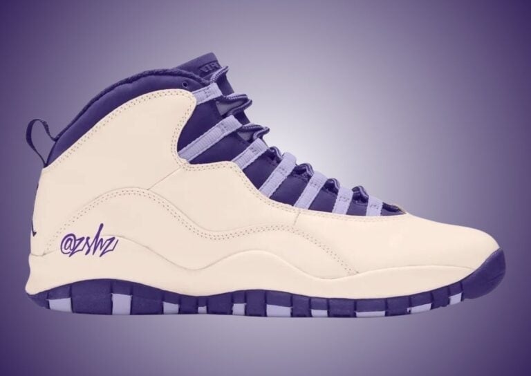 Air Jordan 10 Wild Grape Hydrangeas IQ0388-101 2026