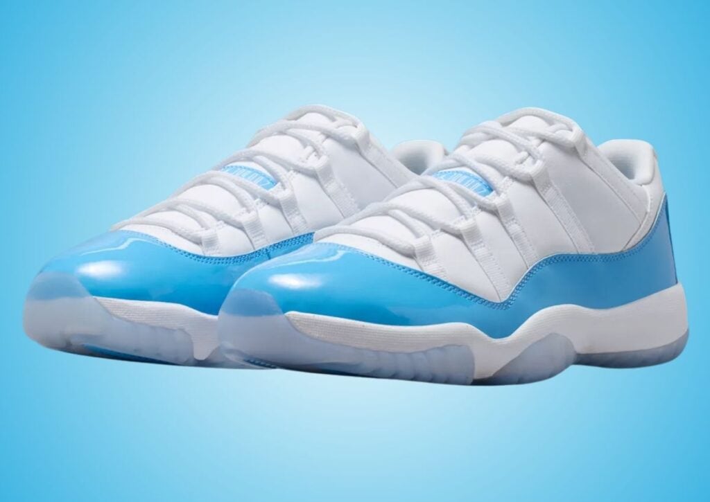 Air Jordan 11 Low UNC University Blue FV5104-100 Release Info