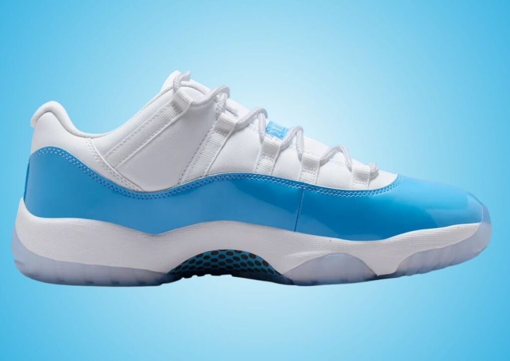 Air Jordan 11 Low UNC University Blue FV5104-100 Release Info