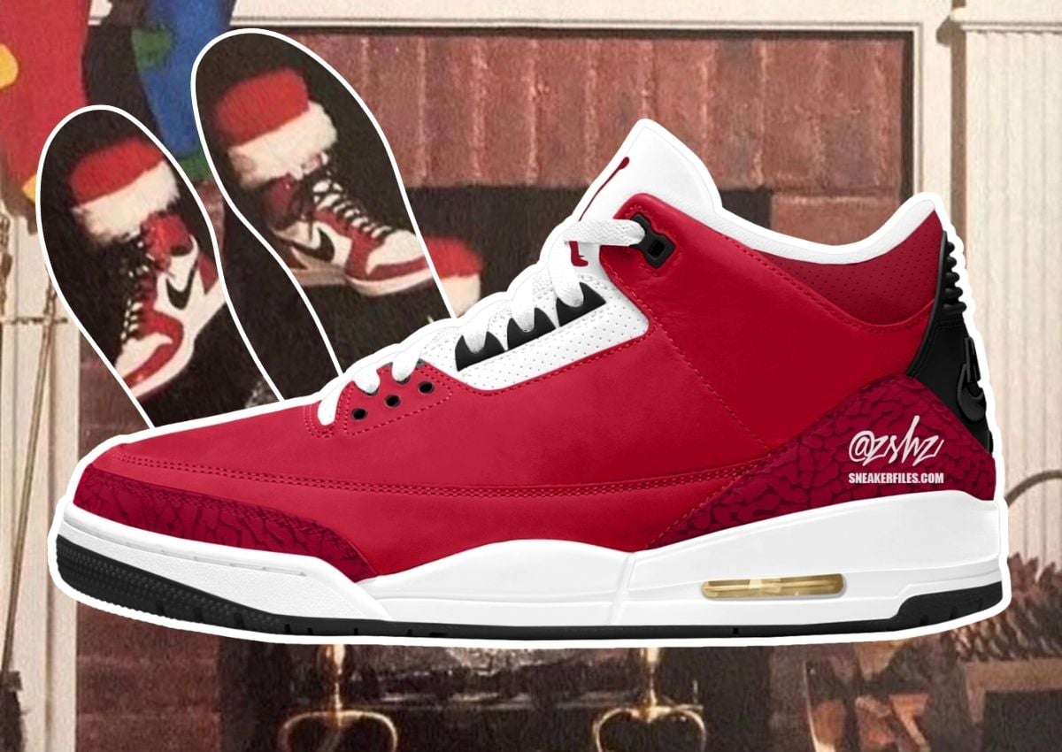 Air Jordan 3 "Santa"