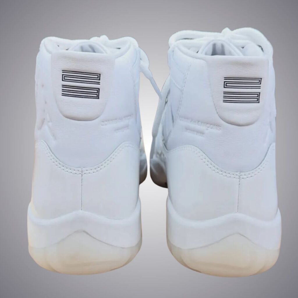 Comme des Garcons CDG Air Jordan 11 White