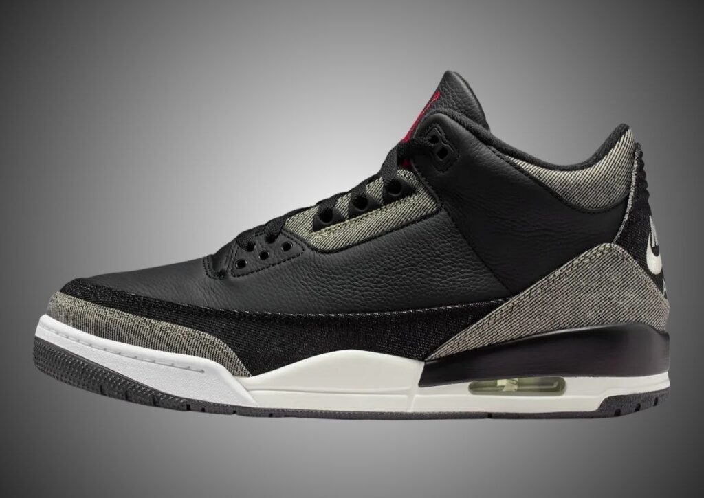 Levis Air Jordan 3 Black Denim IR0914-400