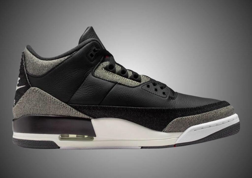 Levis Air Jordan 3 Black Denim IR0914-400