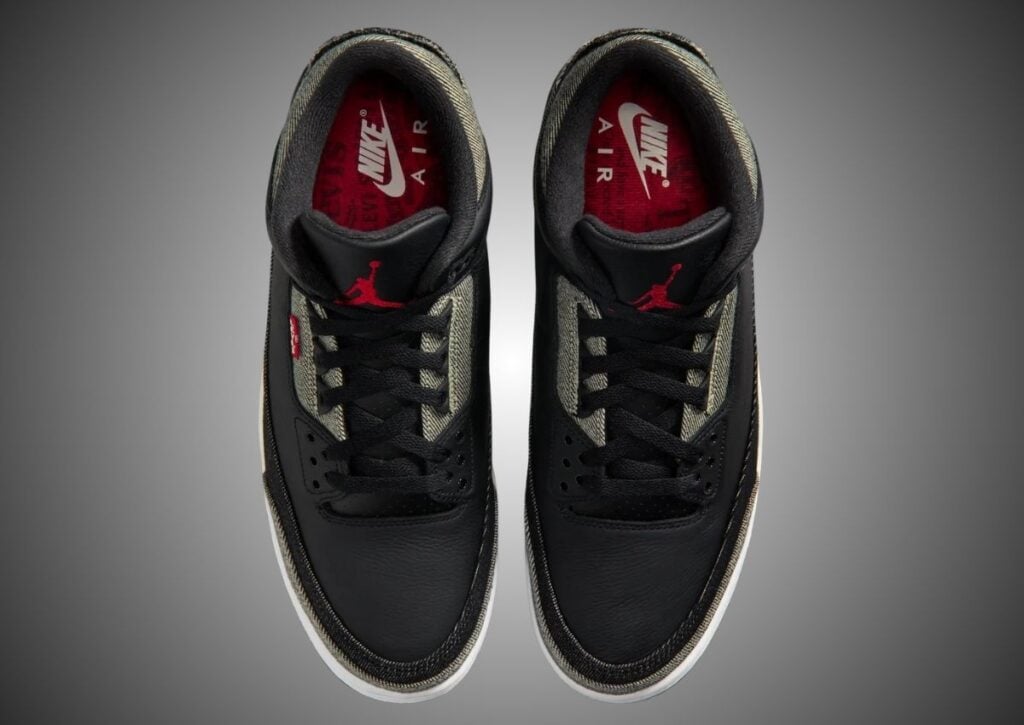 Levis Air Jordan 3 Black Denim IR0914-400