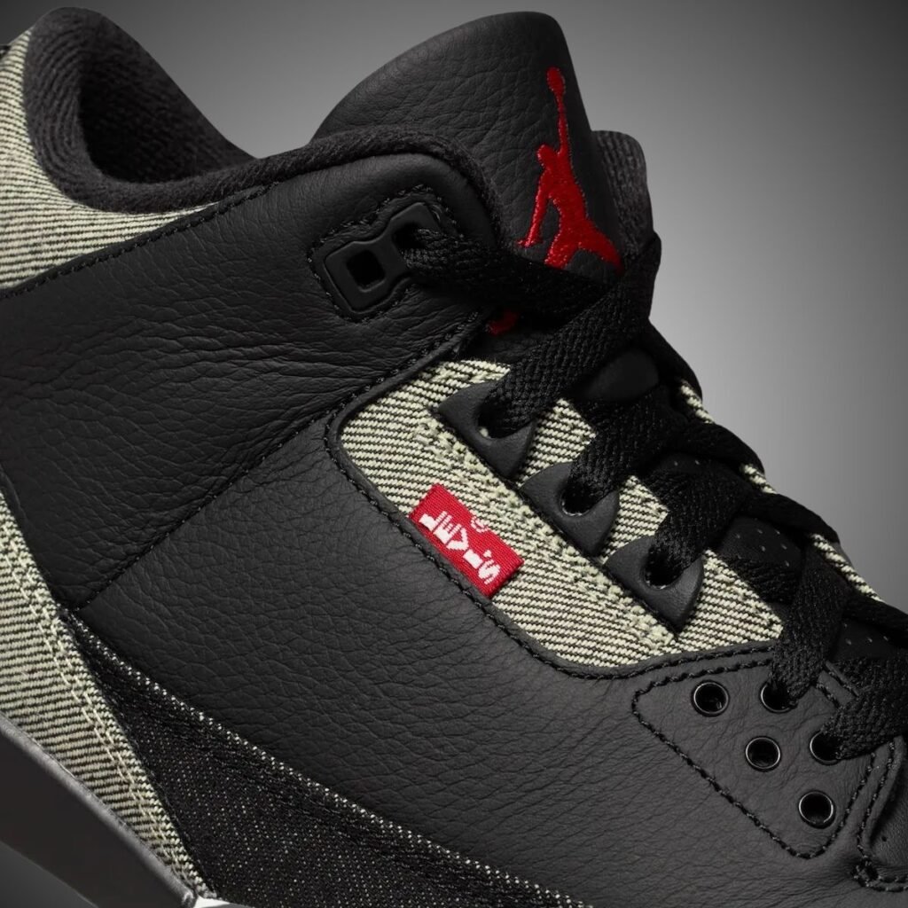Levis Air Jordan 3 Black Denim IR0914-400