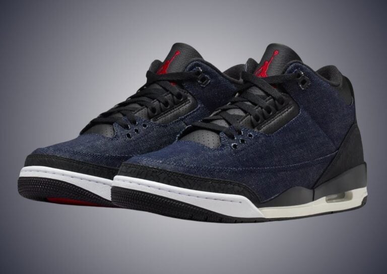 Levis Air Jordan 3 Denim Rigid Indigo IH7959-400