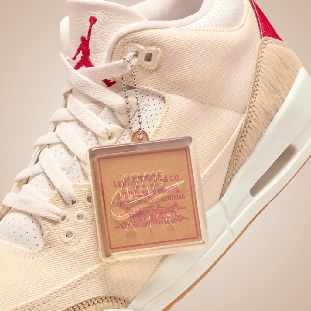 Levis Air Jordan 3 Sail Year of the Horse IR0910-400