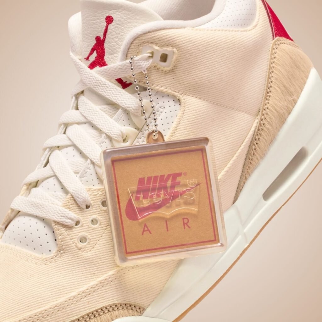 Levis Air Jordan 3 Sail Year of the Horse IR0910-400