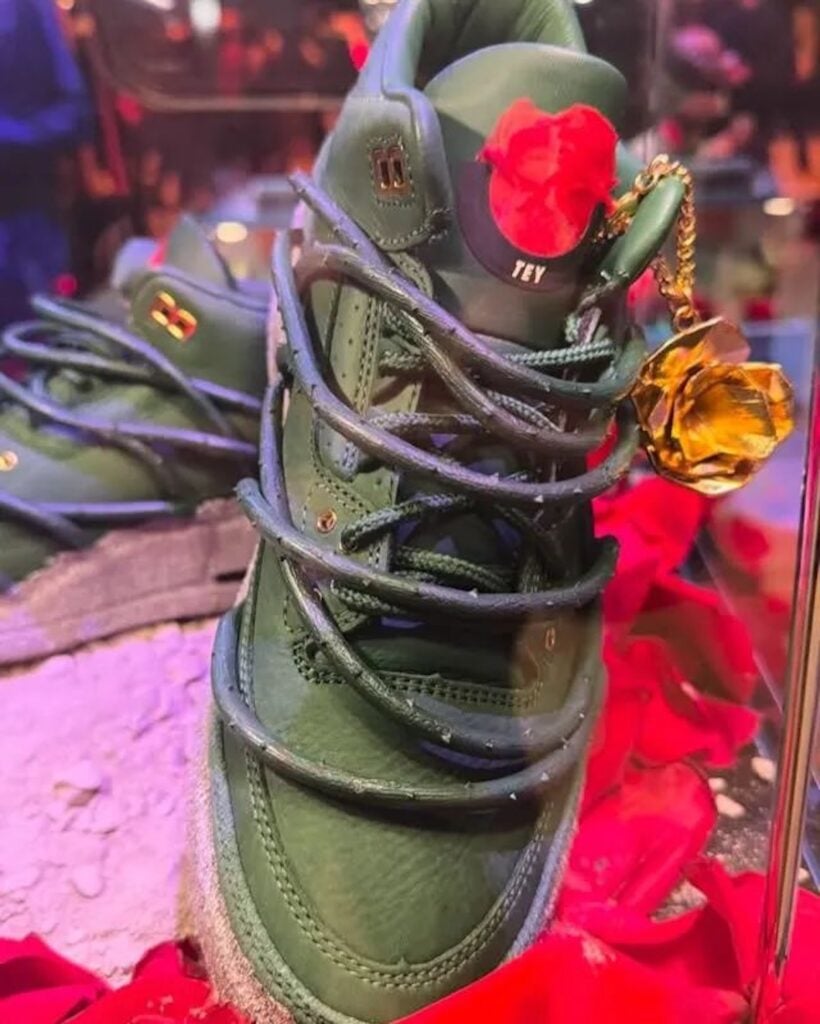 Teyana Taylor Air Jordan 3 Concrete Rose