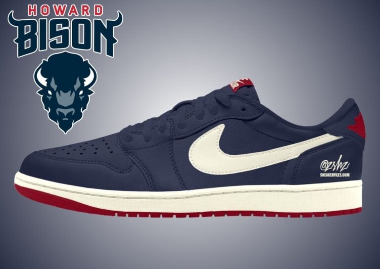 Air Jordan 1 Low OG Howard 2026 Midnight Navy IX8478-410