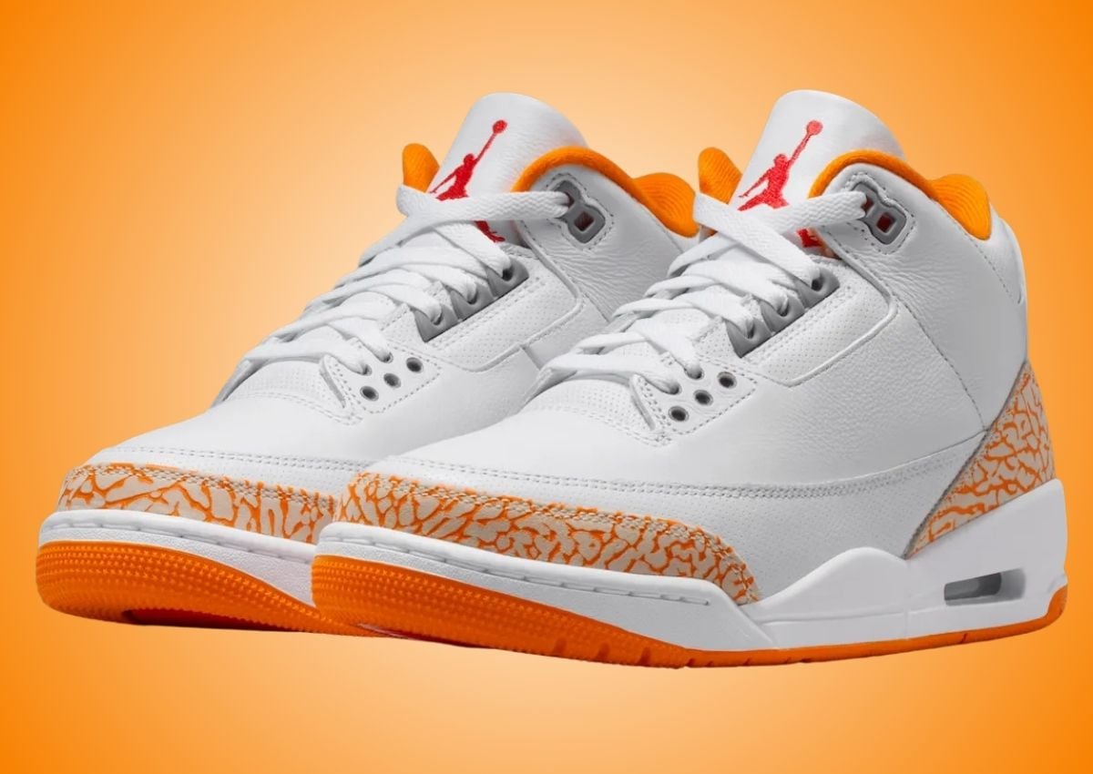 Air Jordan 3 Orange Citrus 2026 CK9246-101 | SneakerFiles