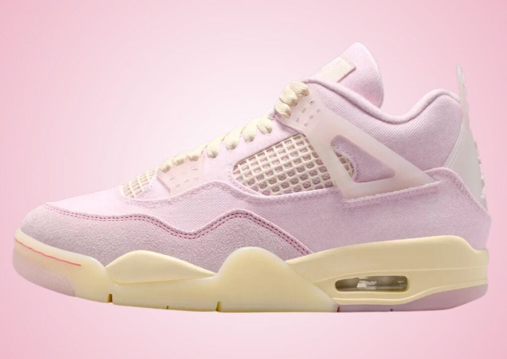 Air Jordan 4 Pink Denim Iced Carmine IB6716-600
