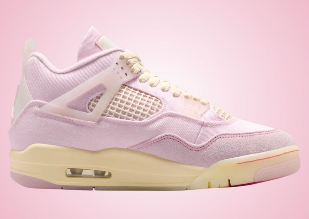 Air Jordan 4 Pink Denim Iced Carmine IB6716-600