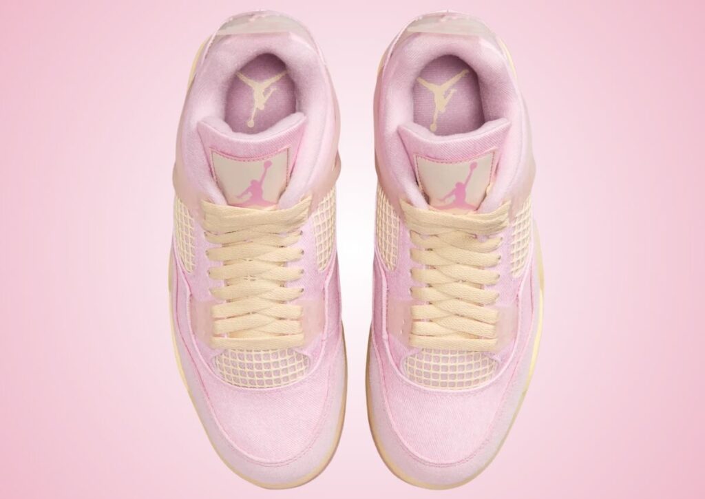 Air Jordan 4 Pink Denim Iced Carmine IB6716-600